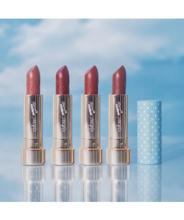 FreshO2 x Pony Bubble Soft Matte Lipstick | Hydrating Vegan Satin Lipstick - Strawberry Puff | Silky Smooth Cruelty-Free | Made in Taiwan - Buy Online on GoSupps.com