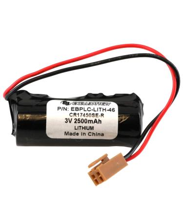 3V PLC Computer Backup Battery Replaces LIT5110 CR17450E-R CR17450E-RL 77 CNC Router 25C3891 17450ER-CX CR17450SER CNC 16i 18i 21i 160i 180i Series programmable Logic Controller