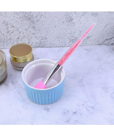 minkissy 1pc Brush Silicone Brush for Facials Make up for Powder Brush Concealer Blending Brush Facial Brush Facial Brush The Makeup Brush - Buy Online on GoSupps.com