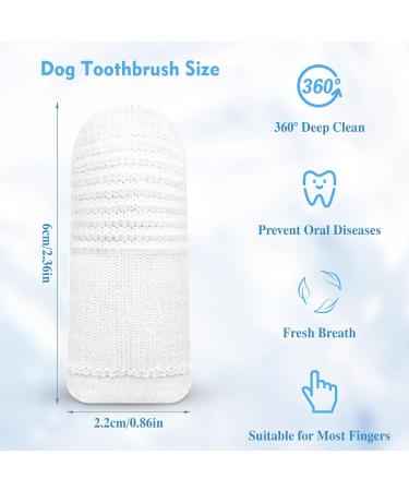 10 Pcs Dog Toothbrush Finger 360 Full Surrounded Dog Finger Toothbrush Soft Washable Finger Toothbrush Dog Teeth Cleaning Toothbrush for Dogs Cats Puppies Dental Care - Buy Online on GoSupps.com