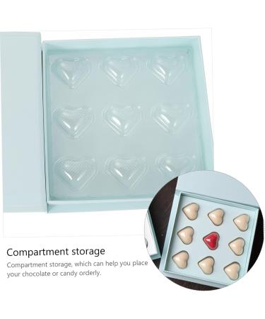 ifundom 1pc Chocolate Box Chocolate Candy Heart-Shaped Box Blue 1 count (Pack of 1) - Buy Online on GoSupps.com