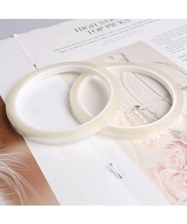 Pengxiaomei Clear Floral Tape 1/4 - Waterproof Florist Tape for Fresh Flower Crafts - 2 Rolls - Buy Online on GoSupps.com