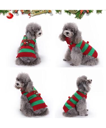 Buy ABRRO Christmas Dog Sweater - Warm & Cozy Dog Sweaters for Small to XXL Dogs - Perfect Holiday Gift for Your Pet! - Buy Online on GoSupps.com
