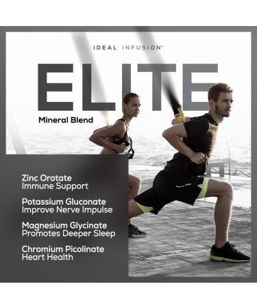 Ideal Infusion Nighttime Muscle Recovery & Deep Sleep Supplement: Relaxation and Stress Support - Magnesium Glycinate, KSM-66 (Melatonin Free) Vegan - Buy Online on GoSupps.com