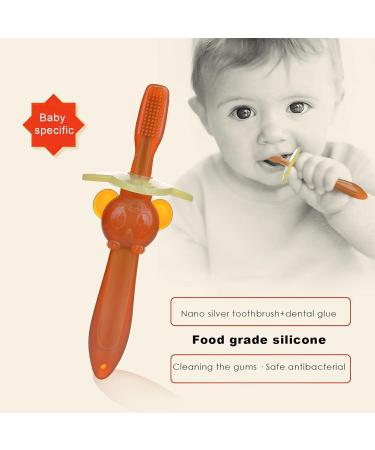 ONLYNERY Silicone Toothbrush for Toddlers | Baby Bundles & Bite Toys | Safe Oral Care for Kids 6+ - Buy Online on GoSupps.com