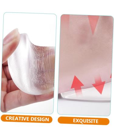 FOMIYES Heightening Insoles - 8 Pairs of Silicone Gel Heel Lift Pads for Women & Men - Invisible Comfort & Support - Buy Online on GoSupps.com