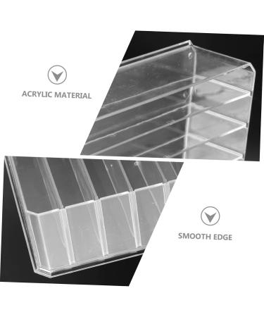 MAGICLULU Clear Acrylic Organizer 1 Set Divider Storage Box Eyeshadow Cosmetic Organizing Rack Desktop Cosmetics Holder - Buy Online on GoSupps.com