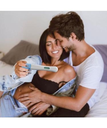 ACCUBIO Digital Pregnancy Test - Fast & Accurate Home Fertility Test | Over 99% Accuracy | Results in 5 Minutes - Buy Online on GoSupps.com