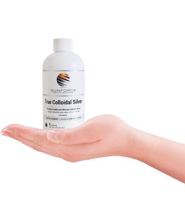 SunForce True Colloidal Silver- 10 ppm Silver for Immune Support 8oz - Buy Online on GoSupps.com