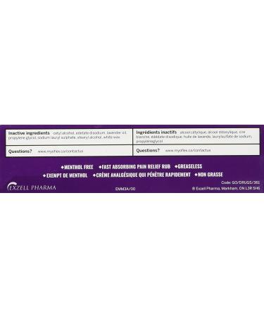 Pain Relief Rub | Odourless & Non-Greasy | Deep Penetrating Relief for Muscle & Joint Pain | Menthol Free | Stain Free | 100g Maximum Strength | For Ages 2 - Buy Online on GoSupps.com