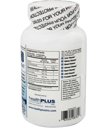 Health Plus Super Colon Cleanse Night Formula Capsules - Buy Online on GoSupps.com