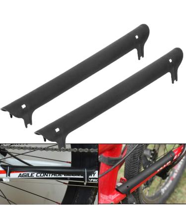 Mantain 2 Pcs Bicycle Frame Chain Chainstay Plastic Protector Guard Pad