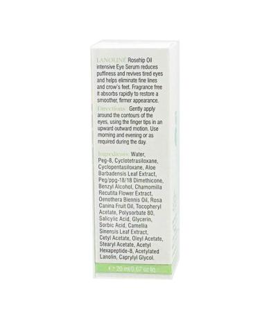 Lanoline Rosehip Oil Intensive Eye Serum with Chamomile & Manuka Honey - Natural Eye Care Solution - Buy Online on GoSupps.com