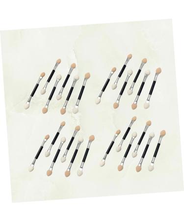 WOONEKY 30pcs Brush Eyeshadow Sponge Tipped Oval Makeup Tool Eye Shadow Applicator Makeup Eyeshadow Brush - Buy Online on GoSupps.com