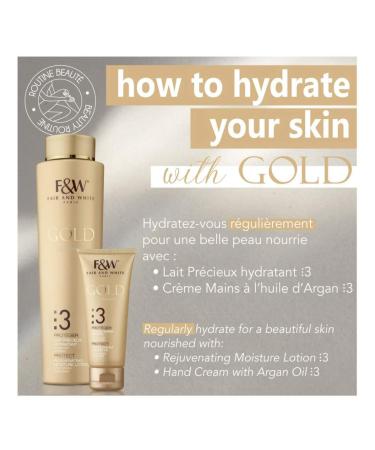 Fair & White 3 Gold Rejuvenating Moisture Lotion 500ml | International Shipping - Fair & White Paris - Buy Online on GoSupps.com