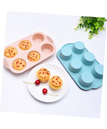 Zerodeko 1pc Cake Mold Silicone Molds Rubber Cookie Candy Cooking Fondant Pastel Paper Cups Baking Mold Epoxy 30x20.5cm Pink - Buy Online on GoSupps.com