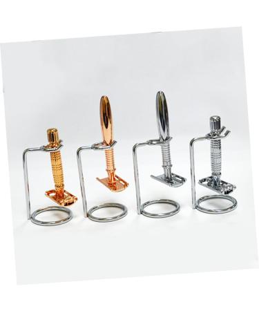 Frcolor 2ST Razor & Brush Stand for Men - Metal Shaving Holder & Bracket for Perfect Shave - Buy Online on GoSupps.com