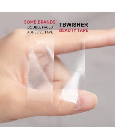 Tbwisher 100pcs Double Sided Fashion & Body Tape - Medical Quality Adhesive (100 pcs) - Buy Online on GoSupps.com