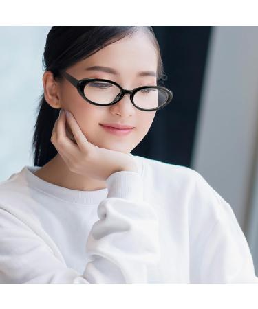 Shop Oval Blue Light Blocking Glasses for Women & Men | Stylish 90s Non-Prescription Computer Glasses IF8094-3 - Buy Online on GoSupps.com