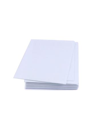 YYCRAFT Stiff Felt Sheets Thick Felt 9 Inch X 12 Inch - 15 Pcs Pack White