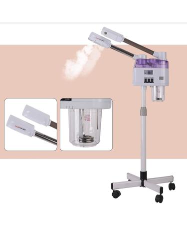 Vaporisateur 2 en 1 pour sauna facial chaud et froid buse rotative 360 et poulie vap pour salon de beaut soin du visage - Buy Online on GoSupps.com