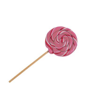 Handmade Strawberry Lollipops - Round 25g Lollies - Set of 8 | International Shipping Available - Buy Online on GoSupps.com