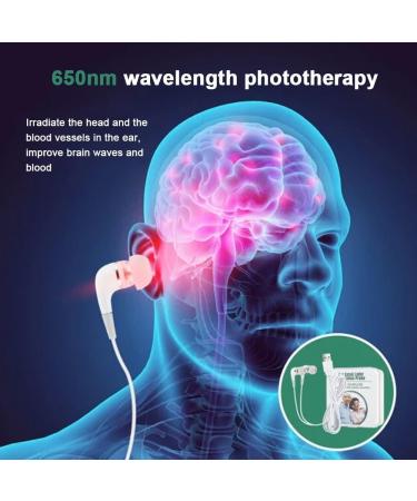 SonoPro Tinnitus Ear Laser Therapy Earplug Luhaka Infrapeace Red Light Therapy Ear Plugs Luhaka Acupeace Tinnitus Relief Device Stop Ear Ringing - Buy Online on GoSupps.com
