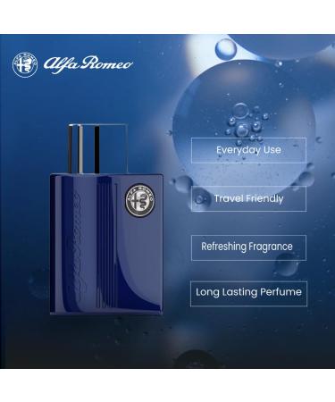 Alfa Romeo Alfa Romeo Blue Men EDT Spray 4.2 oz - Buy Online on GoSupps.com