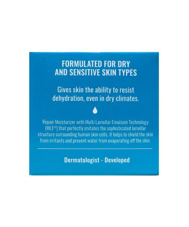 Barrier Repair Face Moisturizer for Dry & Sensitive Skin - 2.2 fl. oz. | Hydrating Cream for All Skin Types - Shop Internationally - Buy Online on GoSupps.com