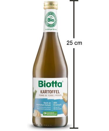 BIOTTA - Jus de Pommes de terre et de fenouil lacto-ferment - Pr paration base de pommes de terre 100% bio - Action cibl e Digestion - 500ml - Fabrication Suisse - Lot de 3 - Buy Online on GoSupps.com