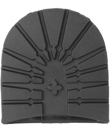 Anti-Slip Flexible Shoe Repair - Soft Rubber Sole Replacement for Leather & Sports Shoes (Black Heel) - International Shipping Available - Buy Online on GoSupps.com