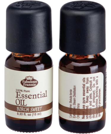 Fabulous Frannie Birch Sweet Essential Oil 10ml - Pure Child Resistant Cap International Shipping - Buy Online on GoSupps.com