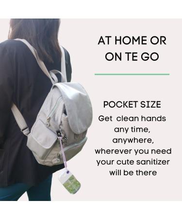 Pocket Care Mint Hand Sanitizer Spray 45ml | Organic & Natural Travel Size Hand Spray | Refreshing Mint Scent - Travel Accessories - Buy Online on GoSupps.com