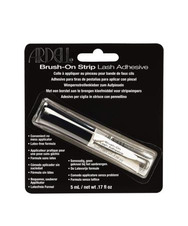 Ardell Brush On Lash Adhesive - Latex Free - 5 ml / Net Wt .17 FL oz