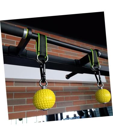 Beaupretty Grip Training Ball Set with 90 Angle Handles - Pull-Up Bar & Forearm Strap for Home Fitness - Buy Online on GoSupps.com