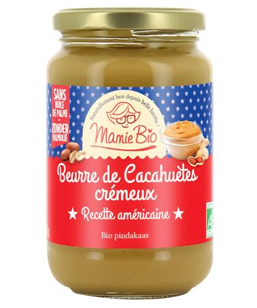 MAMIBIO - CREAMY PEANUT BUTTER 350G