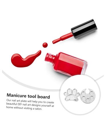 2pcs Adjustable Nail Art Palette Ring - Nail Polish Holder & Color Tray for Perfect Nail Art - Buy Online on GoSupps.com