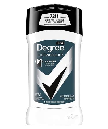 Degree Deodorant 2.7 Ounce Mens Ultra Clear Black & White (79ml) (2 Pack)