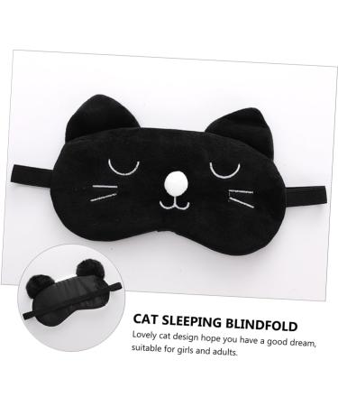FOMIYES Funny Cat Eye Masks - 3 Pcs Cartoon Sleep Blindfolds for Adults | Panda Design Ideal for Sleep & Travel - Buy Online on GoSupps.com