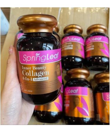 Springleaf Inner Beauty Collagen 6 in 1 Advanced 90 Capsules - Buy Online on GoSupps.com