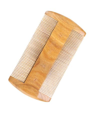 Angoily 2-Pack Green Sandalwood Mustache & Beard Combs for Men - Portable Grooming Accessories - Buy Online on GoSupps.com