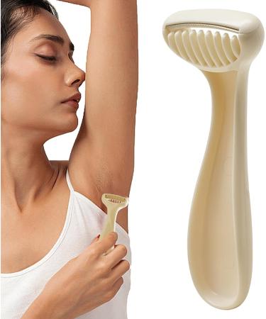 Bexdug Women's Razor for Sensitive Skin | Intimate Care Body Razor | Hair Removal & Body Care Device - White - Buy Online on GoSupps.com