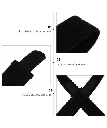 Buy Healifty Broken Arm Sling - Adjustable Shoulder & Elbow Support Brace for Fractured Arms - Comfortable Cotton Immobilizer for Right & Left Arm - 180x6x0.8cm - Buy Online on GoSupps.com