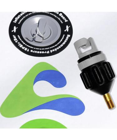 Abrazo SUP Electric Pump Adapter - Fast Inflation Schrader Valve for SUPs, Boats, Kayaks | Works with Electric & Bike Pumps - Buy Online on GoSupps.com