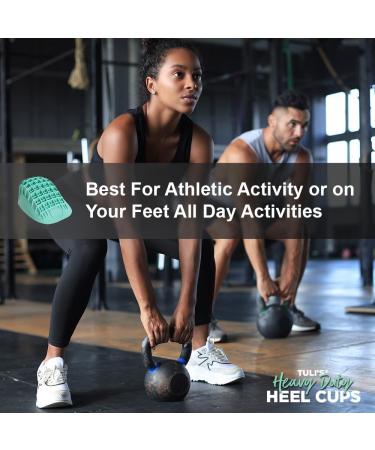 Buy Tuli's Classic & Heavy Duty Heel Cups - Best Heel Cup Kit for Comfort & Support | International Shipping Available - Buy Online on GoSupps.com
