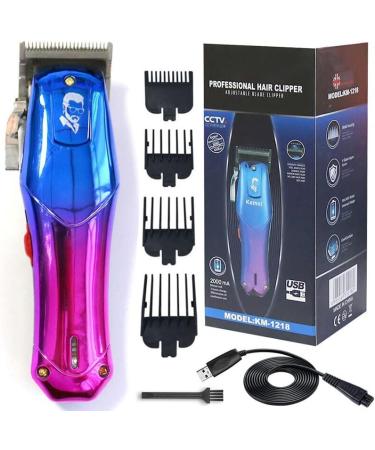 Professional Hair Clippers 390 | Adjustable Rechargeable Electric Trimmer for Men | Cordless Beard & Hair Cut | Premium Quality with Box - Buy Online on GoSupps.com