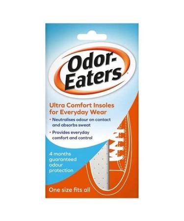 Odor-Eaters Ultra Comfort odor-inhibiting deodorizing comfort insoles for everyday use