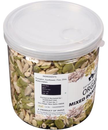 Blessfull Healing Organice Mixed Roasted Seeds 1 lb (453 Gram) Airtight Container (Packing May Vary) - Buy Online on GoSupps.com
