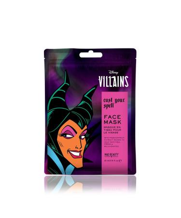 MAD Beauty Disney Villains Face Mask Maleficent Moisturising & Soothing Cloth Mask