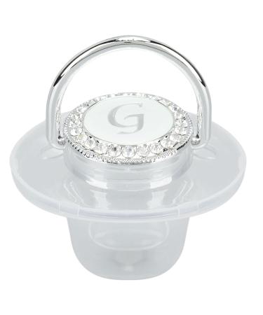Buy Practical Silicone Baby Pacifier for Toddlers 6-18 Months | International Shipping | Letter G Design - Buy Online on GoSupps.com